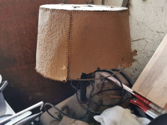 Lampe aus den Jahren um 1900