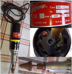 Elektro-Mehrzweckgerät der Marke Kömag, Modell EMG 400, 400 Watt.