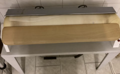 Constructa Heißmangel aus den 60er Jahren, voll funktionsfähig, wird regelmäßig benutzt. Wir könnten nicht ohne sie sein!