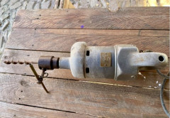 alte Bohrmaschine von Siemens & Schuckert von ca. 1920 - funktionstüchtig