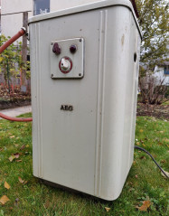 AEG Waschmaschine/ ca. 70.Jahre alt / funktionsfähig / Original Gebrauchsanweisung noch vorhanden