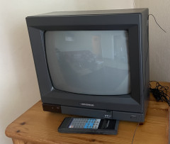 Mein erstes Farbfernsehgerät, über 40 Jahre alt 
